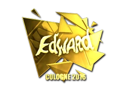 Edward (Gold) | Cologne 2016 sticker
