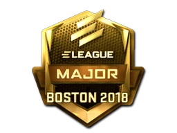 ELEAGUE (Gold) | Boston 2018 sticker