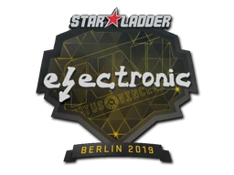 electronic | Berlin 2019 sticker