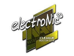 electronic | Boston 2018 sticker