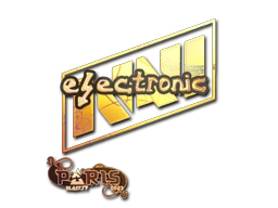 electronic (Holo) | Paris 2023 sticker