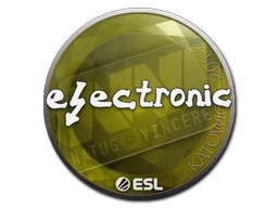 electronic | Katowice 2019 sticker