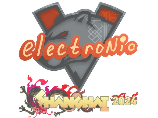 electronic | Shanghai 2024 sticker