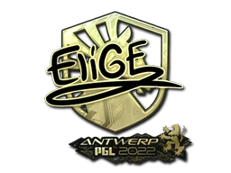EliGE (Gold) | Antwerp 2022 sticker