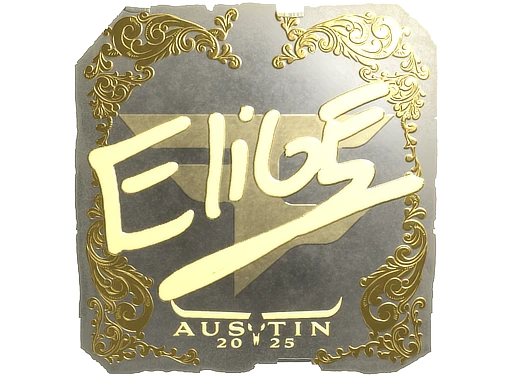 EliGE (Gold) | Austin 2025 sticker