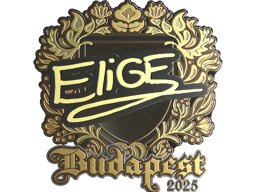 EliGE (Gold) | Budapest 2025 sticker