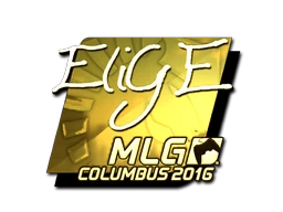 EliGE (Gold) | MLG Columbus 2016 sticker