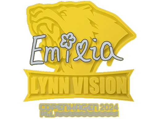 EmiliaQAQ | Copenhagen 2024 sticker
