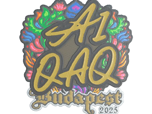 EmiliaQAQ (Embroidered) | Budapest 2025 sticker