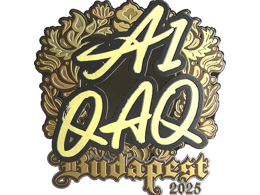 EmiliaQAQ (Gold) | Budapest 2025 sticker