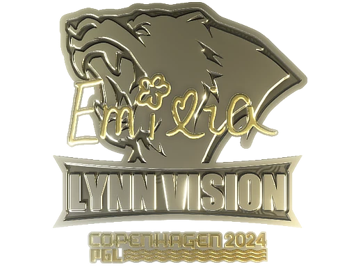 EmiliaQAQ (Gold) | Copenhagen 2024 sticker