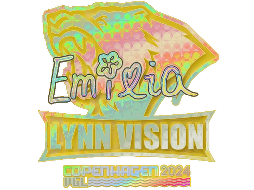 EmiliaQAQ (Holo) | Copenhagen 2024 sticker