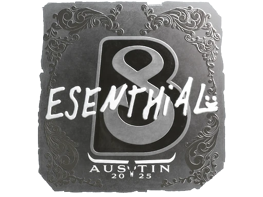 esenthial (Foil) | Austin 2025 sticker