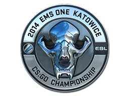 ESL Skull (Foil) | Katowice 2014 sticker