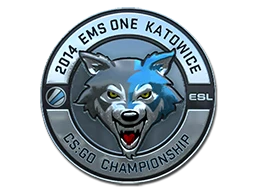 ESL Wolf (Foil) | Katowice 2014 sticker