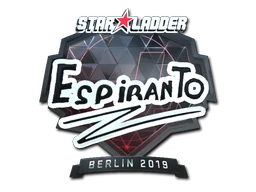 EspiranTo (Foil) | Berlin 2019 sticker