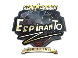 EspiranTo (Gold) | Berlin 2019 sticker
