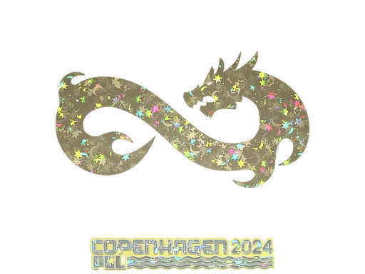 Eternal Fire (Glitter) | Copenhagen 2024 sticker