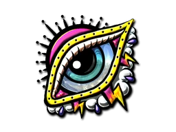 Ethereal Gaze sticker