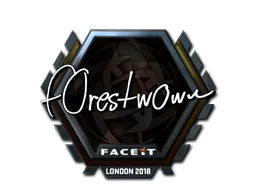 f0rest (Foil) | London 2018 sticker