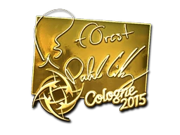 f0rest (Gold) | Cologne 2015 sticker