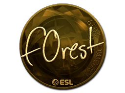 f0rest (Gold) | Katowice 2019 sticker