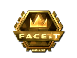 FACEIT (Gold) | London 2018 sticker