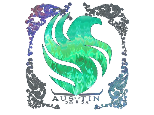 Falcons (Holo) | Austin 2025 sticker