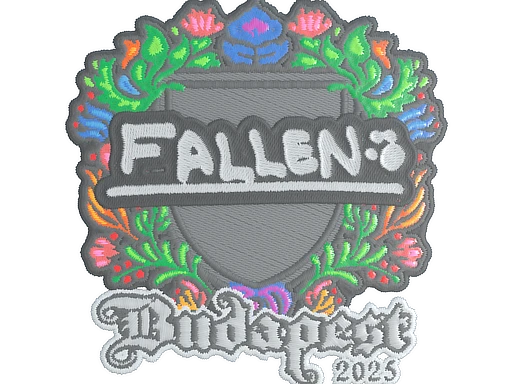 FalleN (Embroidered) | Budapest 2025 sticker