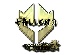 FalleN (Gold) | Antwerp 2022 sticker