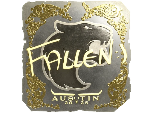 FalleN (Gold) | Austin 2025 sticker