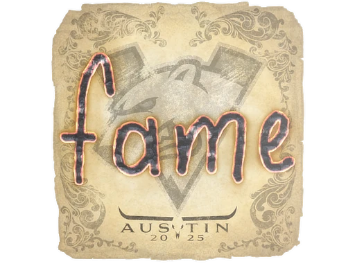 fame | Austin 2025 sticker