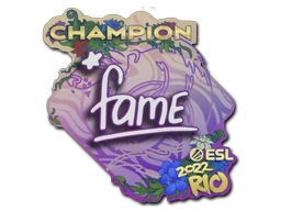fame (Champion) | Rio 2022 sticker