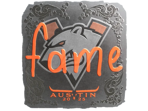 fame (Foil) | Austin 2025 sticker