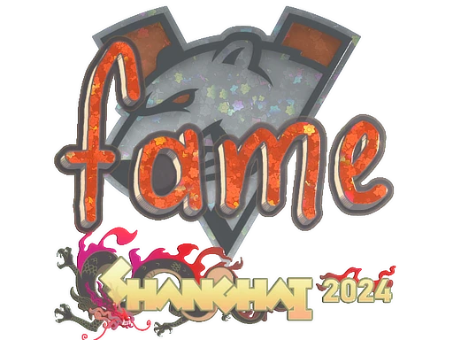 fame (Glitter) | Shanghai 2024 sticker