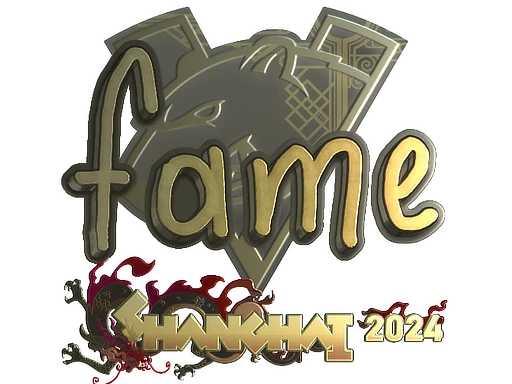 fame (Gold) | Shanghai 2024 sticker