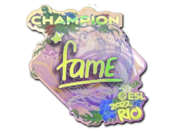 fame (Holo, Champion) | Rio 2022 sticker