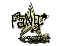FaNg (Gold) | Antwerp 2022 sticker