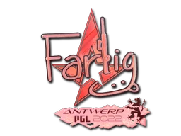 Farlig (Holo) | Antwerp 2022 sticker