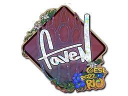 faveN (Glitter) | Rio 2022 sticker