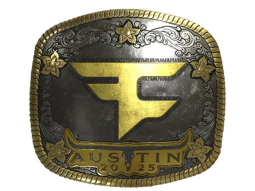 FaZe Clan (Gold) | Austin 2025 sticker