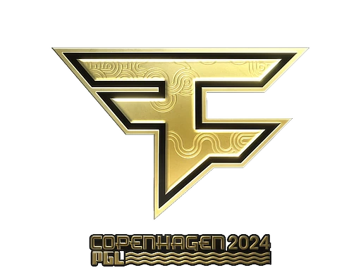 FaZe Clan (Gold) | Copenhagen 2024 sticker