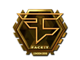 FaZe Clan (Gold) | London 2018 sticker