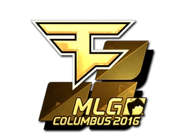 FaZe Clan (Gold) | MLG Columbus 2016 sticker