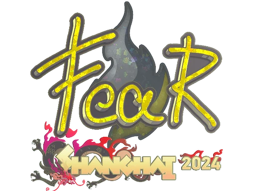 fEAR (Glitter) | Shanghai 2024 sticker
