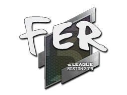 fer | Boston 2018 sticker