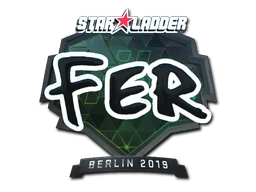 fer (Foil) | Berlin 2019 sticker