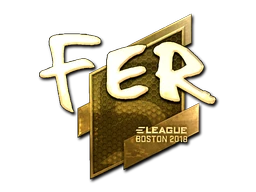 fer (Gold) | Boston 2018 sticker