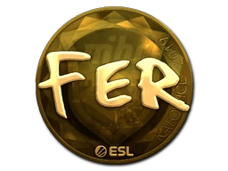 fer (Gold) | Katowice 2019 sticker