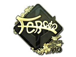 fer (Gold) | Rio 2022 sticker